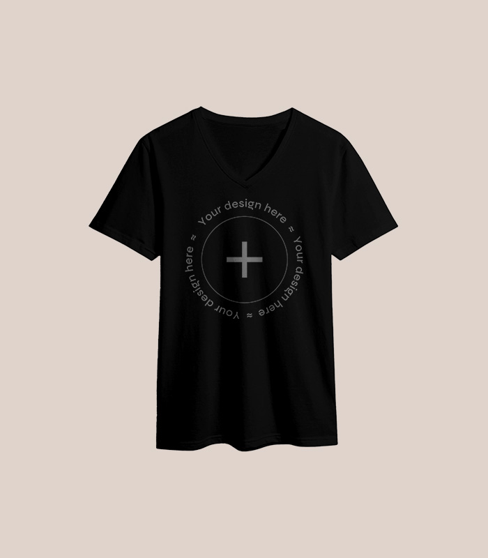 ps-v-ts-0.jpg V-Neck T-Shirt - Afbeelding 1